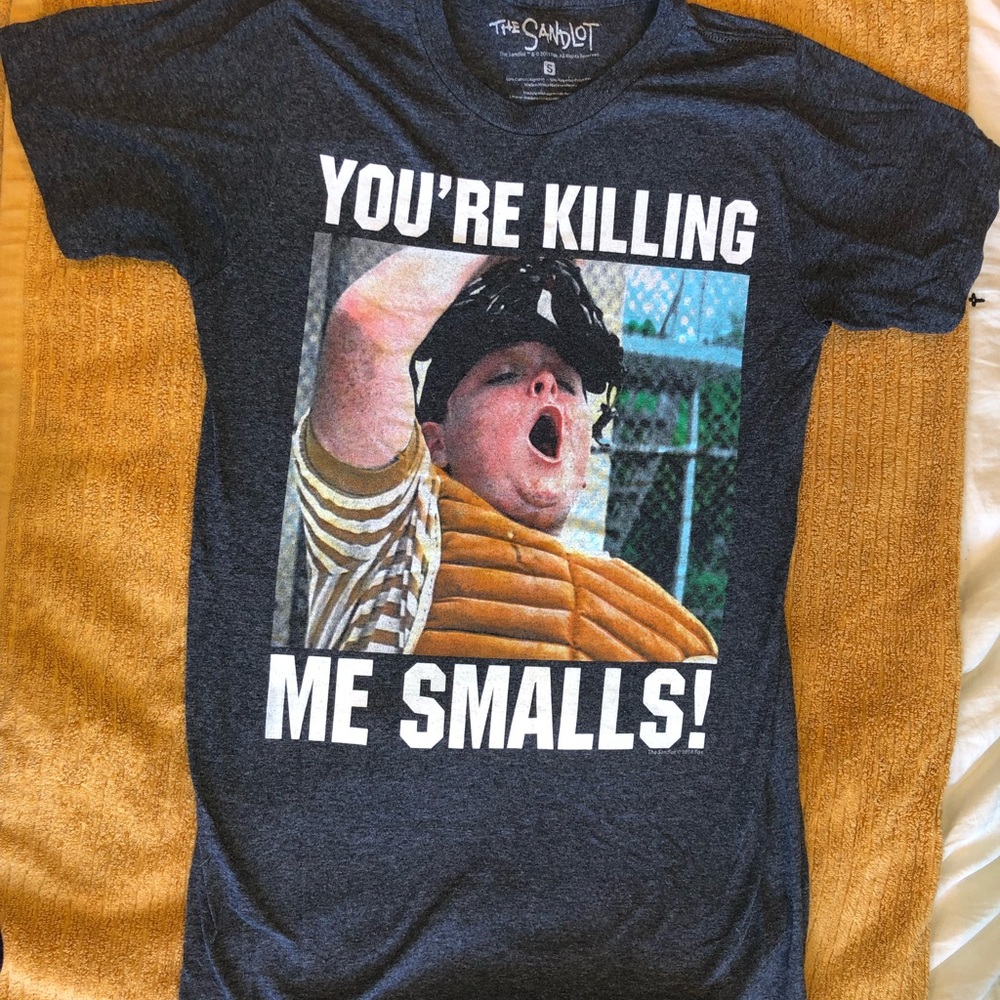 Grey Adult Small Sandlot T-shirt